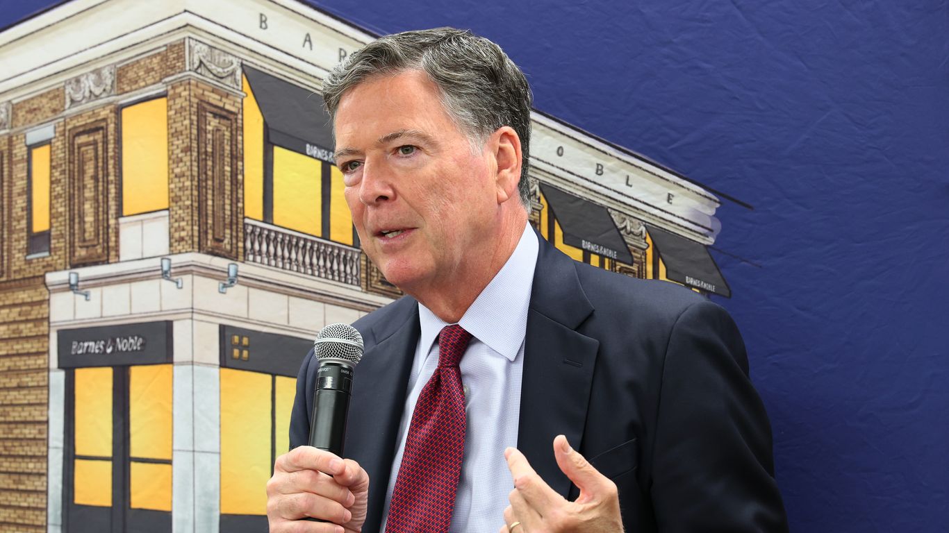 A gavel striking a judge's block.