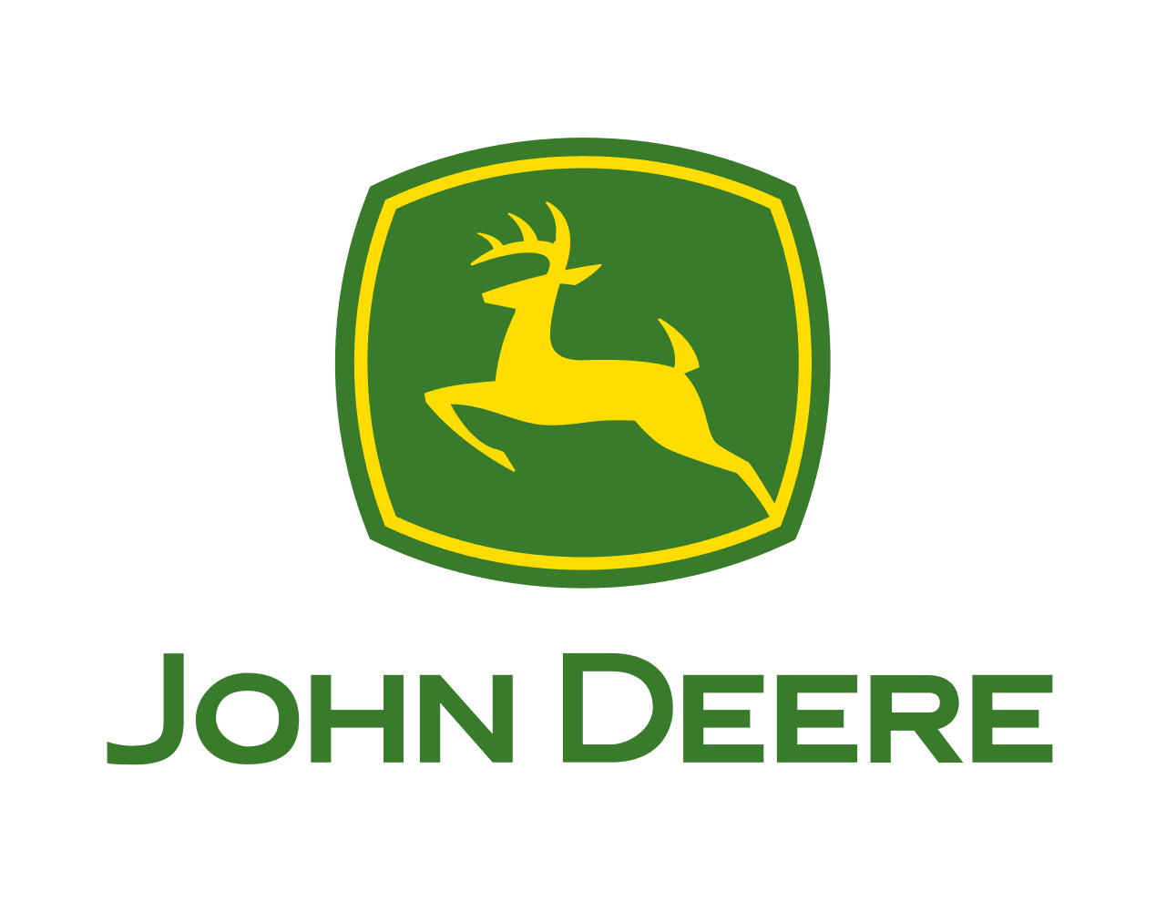 John Deere tractor in a field, symbolizing operational connectivity