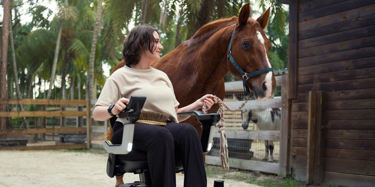 Strutt EV1 personal mobility device with lidar sensors navigating around indoor obstacles