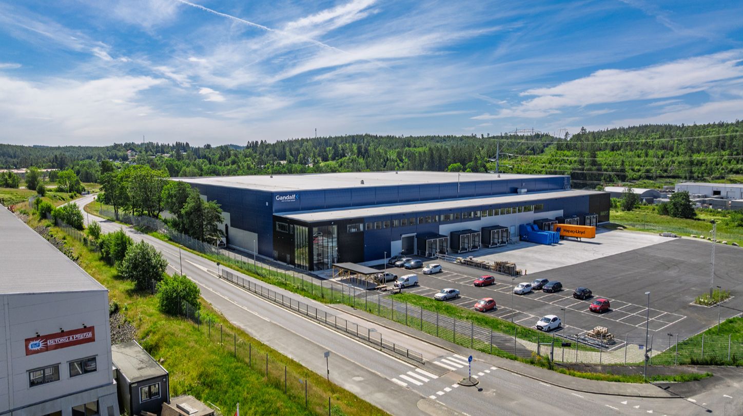 Modern BREEAM-certified logistics warehouse near Gothenburg Airport in Landvetter, Sweden