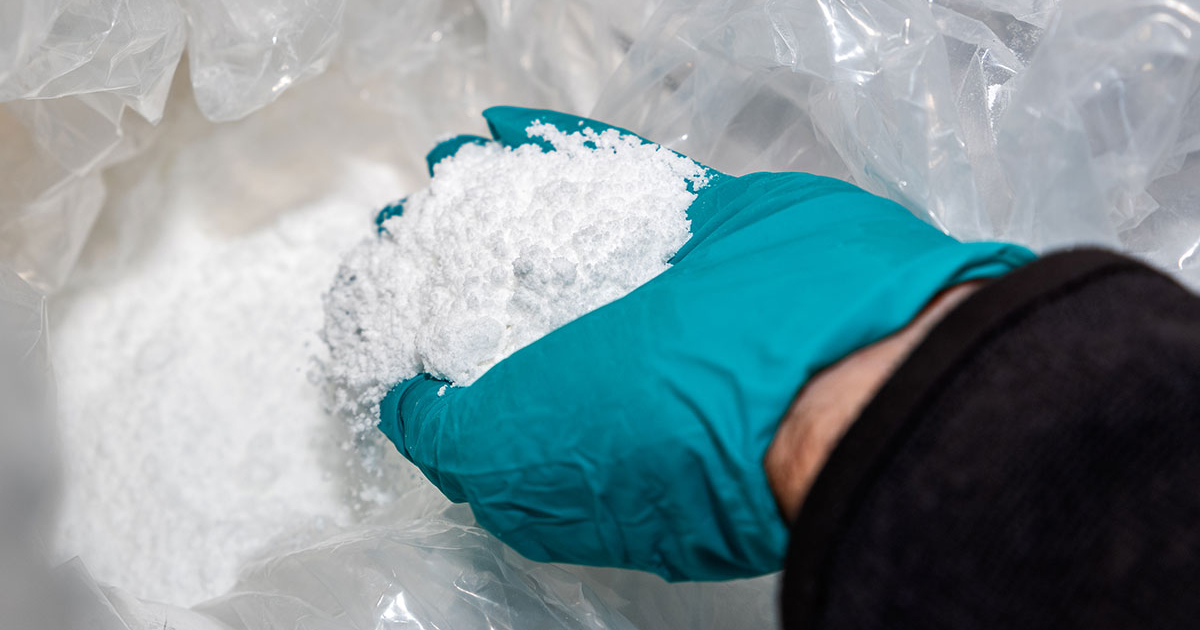 A conceptual image representing lithium extraction and electric vehicle batteries.